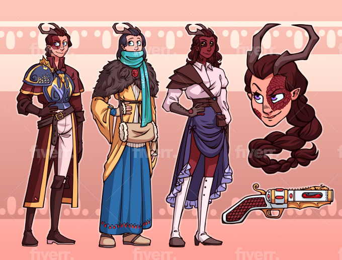 Character deals design outfits
